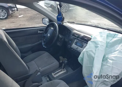 2005 Honda Civic Ex from USA, damaged, VIN 2HGES26775H593909